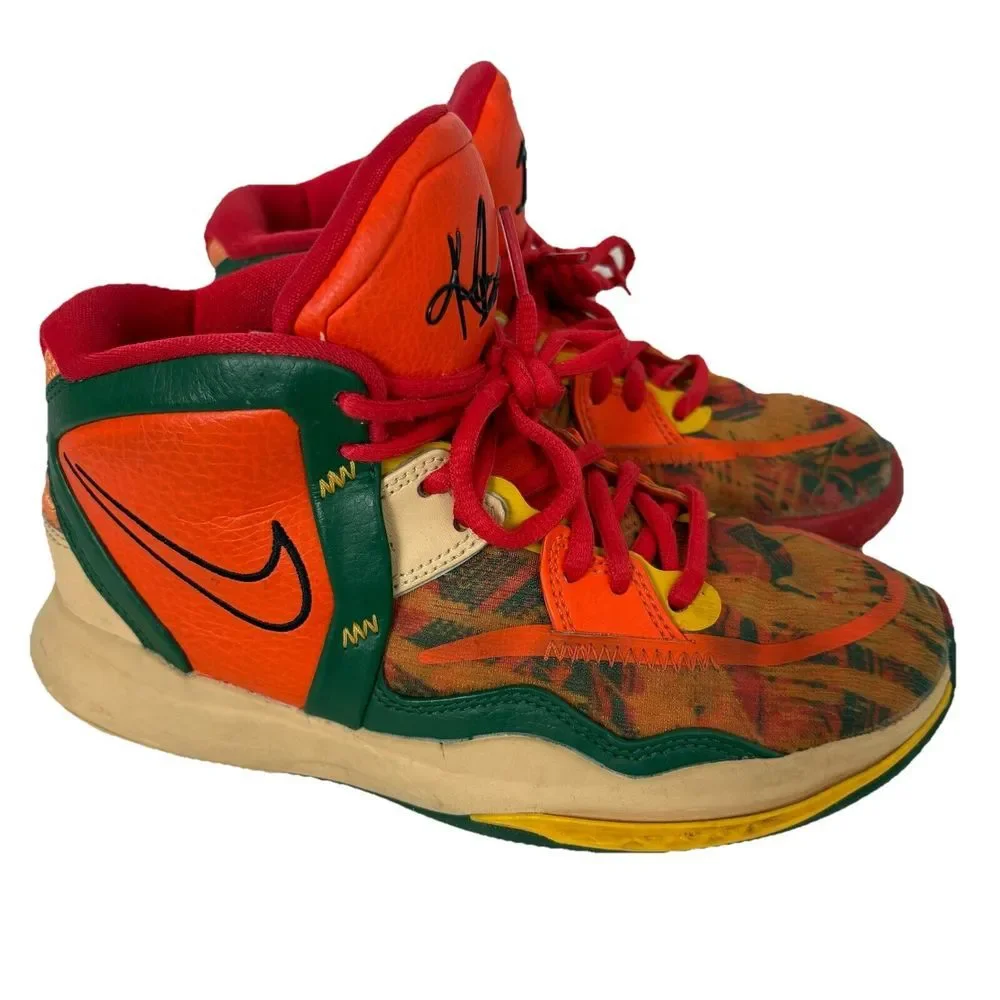 Nike Kyrie Infinity 1 World 1 People Basketball Shoes Orange DO9614-800 Size 3.5